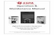 Operation & Maintenance Manual - ESPA Pumps UK · PDF fileOperation & Maintenance Manual ... This Operation and Maintenance Manual contains all the necessary information ... unit must