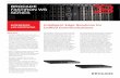 DATA SHEET BROCADE FASTIRON WS SERIES - NDM (TOS/DSCP). Lawful Intercept Today’s heightened security environment may require traffic intercept. The U.S. Communications Assistance