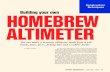 Construction Techniques HOMEBREW ALTIMETER · PDF file · 2014-07-01Construction Techniques Building your own An accurate altimeter for your rocket made from a pill bottle, latex