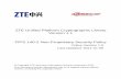 ZTE Unified Platform Cryptographic Library Version … Unified Platform Cryptographic Library Version 1.1 FIPS 140-2 Non-Proprietary Security Policy Status: Released ©2011 atsec information
