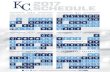 2017 SCHEDULE - Kansas City Royalskansascity.royals.mlb.com/kc/downloads/y2017/2017_printable... · 2017 schedule home away | official 2017 game dates are subject to change | april