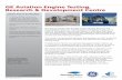 GE Aviation Engine Testing, Research & Development Centrestandardaero.com/Portals/0/Documents/Overviews/StandardAero - GE... · GE Aviation Engine Testing, Research & Development