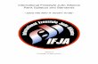 International Freestyle Judo Alliance Rank Syllabus and ... Judo Rank... · The IFJA: An Alliance of Independent Judo Organizations, Clubs, Groups and Individuals The IFJA is not