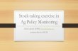 Stock-taking exercise in Ag Policy Monitoring - OECD Brooks.pdf · Stock-taking exercise in Ag Policy Monitoring ... •APO •World Bank Ag ... (CIF) Import price (CIF) Export price