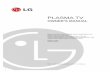 PLASMA TV - isurplus.com.au RT-PDX11 Plasma... · PLASMA TV OWNER’S MANUAL ... A Plasma Display can be connected with a computer so that you can ... The PDP which is the …