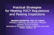 Practical Strategies for Meeting POCT Regulations and ... · PDF filePractical Strategies for Meeting POCT Regulations ... AOA –HFAP ... Specimen type, collection,