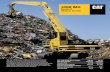 AEHQ5328-01 - 345B MH Series II Material · PDF file2 The Caterpillar® 345B Series II Material Handler Tough, dependable, and loaded with performance-improving features. The 345B