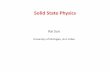 QUANTUM LIQUID CRYSTAL PHASES IN STRONGLY …sunkai/teaching/Winter_2015/chapter02.pdf · Primitive cell: a right prism based on a rhombus with an included angle of 120 ... For conductors,
