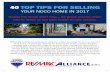 40 TOP TIPS FOR SELLING - …remaxcoimages.fnistools.com/Uploads/Teams/866723/ContentFiles/40...40 TOP TIPS FOR SELLING YOUR NOCO HOME IN 2017 Sweat the small stuff now... for great