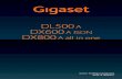 DX600A isdn/DL500A/DX800A all-in-one / BRD / A31008 … Bedienungsanleitun… · dukten finden Sie unter . 2 Gigaset DX800A all in one, DX600A ISDN und DL500A – Ihre starken Mitbewohner