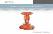 Severe Duty (SD) Control Valves - SPX FLOW has been providing control valves and desuperheaters for the power, process and nuclear industries since 1903. SPX provides a wide range
