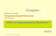 Robbins & Judge Organizational Behavior 13e - Lisa for …865236959160905394.weebly.com/.../whati… · PPT file · Web view · 2012-01-29Define organizational behavior (OB). ...