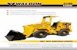 Loader - Waldon Equipment · PDF fileLoader NOT JUST ANOTHER LOADER ... hydraulic 4-wheel drive with 2 speeds, forward and reverse ... Description..... Vane type pump - 31 GPM