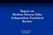 Report on Herbert Hoover Dike Independent Technical Review · PDF fileHerbert Hoover Dike Basic Information Constructed using hydrauConstructed using hydraulic dredges and draglineslic