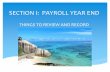 SECTION I: PAYROLL - MASBO Summer... · tfs-payroll long term liabilities . two types: current and projected . 1) current liabilities . compensation owed district current employees