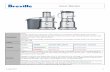 SM BJB840 Juicer Blender -  · PDF fileJuicer Blender Description: ... Las partes de repuesto son disponibles al correspondido de la lista de partes de repuesto. Las