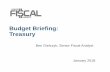 Budget Briefing: Treasury - Michigan House of …house.michigan.gov/hfa/PDF/Briefings/Treasury_BudgetBriefing_fy17... · Budget Briefing: Treasury Ben Gielczyk, ... o Appropriations