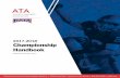 2017-2018 Championship Handbook - naia.org National Championship Athletic Training ... ___Hydrocollator ___Whirlpool ___Taping Supplies ... NAIA-ATA Injury Report and Blood-borne Pathogen