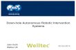 Down-hole Autonomous Robotic Intervention Systems · PDF fileDown-hole Autonomous Robotic Intervention Systems John Keith Welltec UK . 02-Oct-2014
