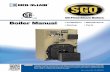 Boiler Manual • Installation • Maintenance • Startup • Parts Part number 550-141-829/0316 GOLD SGO OIL-FIRED NATURAL DRAFT STEAM BOILER — SERIES 3 — Boiler Manual HOMEOWNER