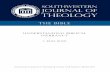 The bible - Southwestern Baptist Theological Seminary · PDF fileSouthwestern Journal of Theology • Volume 50 • Number 1 • Fall 2007 Southwestern Journal of Theology The bible