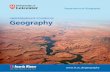 UNDERGRADUATE COURSES IN Geography - · PDF fileBSc Geography and ... UNDERGRADUATE COURSES IN GEOGRAPHY 5 “ Without exception, ... Inequalities Environment, Nature and Society A/B