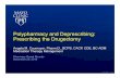 Polypharmacy and Deprescribing: Prescribing the … and... · Polypharmacy and Deprescribing: Prescribing the Drugectomy ... • Australian National Blood Pressure Study ... Patient