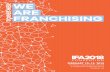 FEBRUARY 10–13, 2018 - Franchise.org Brochure Proof... · who can help us grow our business, ... CEO & Founder, BrightStar Franchising, LLC IFA Chairwoman of the Board Convention