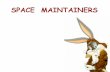 space maintainers - is.muni.cz - Masarykova univerzita · PDF fileRemovable space maintainers-Acrylic partial dentures. ... Solder joint d) Auxiliaries. ... Not only can the partial