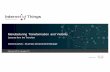 Manufacturing Transformation and Visibility Change Lessons learned IoT Key Success Factors IT\OT Convergence What Now? Q&A \ Contact Information © 2015 Cisco and/or its affiliates.