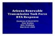 Arizona Renewable Transmission Task Force BTA … Renewable Transmission Task... · Transmission Task Force BTA Response ... Four Corners Shiprock ... Arizona Renewable Transmission