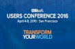 USERS CONFERENCE 2016 - OSIsoftcdn.osisoft.com/corp/en/media/presentations/2016/Users...Title Best Practices for the OSIsoft UC and Slide Template Author Samanata Le Created Date 4/7/2016