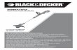 Trimmer/edger - Black & Decker ServiceNet · PDF file1 INSTRUCTION MANUAL Trimmer/edger KEY INFORMATION YOU SHOULD KNOW: • The guard must be installed before trimming or edging -
