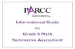 Informational Guide to PARCC Math Summative Assessment Grade 6nj.gov/education/assessment/parcc/guides/math/Grade6.pdf · Informational Guide to Grade 6 Math Summative Assessment