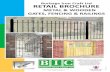 Burbage Iron Craft Ltd RETAIL · PDF fileBurbage Iron Craft Ltd RETAIL BROCHURE METAL & WOODEN GATES, ... All metal gates, fence and railing showing this logo are primed in black and