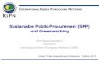 Sustainable Public Procurement (SPP) and Greenwashing Nakahara Green... · Sustainable Public Procurement (SPP) and Greenwashing ... Consumer Behavior and created a Better ... All