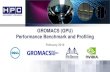 GROMACS (GPU) Performance Benchmark and · PDF file3 GROMACS • GROMACS (GROningen MAchine for Chemical Simulation) – A molecular dynamics simulation package – Primarily designed