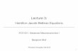 2cm Lecture 3: [1ex] Hamilton-Jacobi-Bellman …moll/ECO521_2016/Lecture3_ECO521.pdfHamilton-Jacobi-Bellman Equations ... programming was a good name.It was something not even a ...