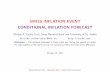 SWISS INFLATION EVENT CONDITIONAL INFLATION · PDF fileSWISS INFLATION EVENT CONDITIONAL INFLATION FORECAST ... Administration and Cashier s Offices Technical Support and Storage Money