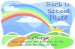 Back to School Night -  North American Explorers and Immigration ... • computation, math facts ... • Students must arrive at Pine Crest by 7:45am