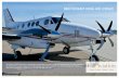 BEECHCRAFT KING AIR C90GTi - E-Aviation · PDF fileBEECHCRAFT KING AIR C90GTi The King Air C90GTi has been in production for decades now and is constantly being reﬁ ned. ... D-IMRB__D-HHFF_Factssheets.indd