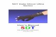 5DT Data Glove 14 Ultra Manual Data Glove Ultra Manual... · The glove is comfortable with an improved design for differently-sized hands. The accurate and sensitive sensors give