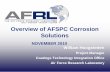 Overview of AFSPC Corrosion Solutions - C3P Home Pagec3p.org/Workshop 2010/9-2010_C3P-NASA_WorkshopHoogsteden.pdf · Overview of AFSPC Corrosion Solutions NOVEMBER 2010 ... ICBM Transporter