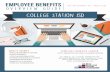 College Station isd - Edl · PDF filePLAN YEAR: September 1, 2017 – August 31, 2018 College Station isd What’s inside? EMPLOYEE BENEFITS CENTER . HOW TO ENROLL . S125 PLAN INFORMATION