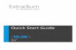 Quick Start Guide - Identity Solutions for SharePoint ... · PDF fileThis document provides SharePoint administrators with instructions to install Extradium for SharePoint 2013, ...