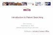 Introduction to Patent Searching - McMaster University Presentation EE401… · How MILO can help Entrepreneurship ... start a company. Recap from Monday Patents ... Background of