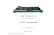 ST10830 - KERNEL  · PDF file · 2017-08-223 MEMORY MAP ... is possible monitoring all the physical quantities measured (temperature, ... Carlo Gavazzi Intruments
