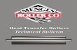 Chill & Heat Transfer Rollers - Menges  · PDF fileChill & Heat Transfer Rollers ... With our rock solid fabrication and state-of-the-art ... Leak Checking & Repair: