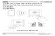 4000 Series GSM Audio Intercom with Proximity · PDF file4000 Series GSM Audio Intercom with Proximity ENUK V1.4 25/01/17 ... (for ease of programming using the GSMSK PC software).