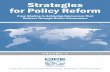 Strategies for Policy Reform - Center for International ... Strategies... · Strategies for Policy Reform ... Presidential Debates Ignite Policy Dialogue in Paraguay ... They can
